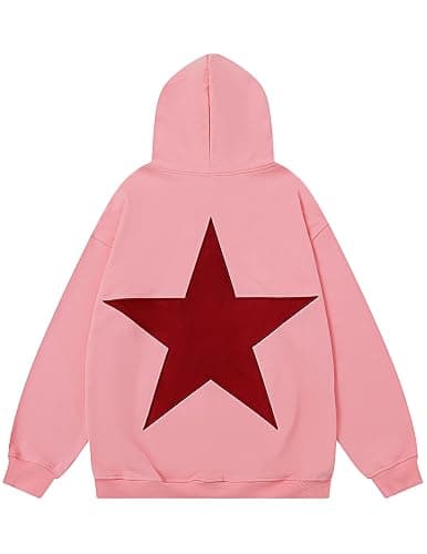 Aelfric Eden Star Hoodies Y2k Oversized Graphic Hoodies Aesthetic 90s Crewneck Sweatshirt Long Sleeve Pullover Tops - Image 1