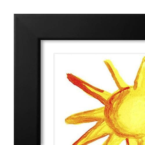 Americanflat Kids Artwork Frame Changeable (Black) - Magnetic Door Holds 100 Art Pieces - 8.5x11 Letter Size Display with Mat or 10x12.5 Without Mat - My Mini Masterpiece thumbnail 8