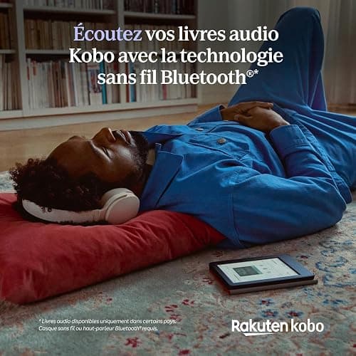 Kobo Clara Colour | Liseuse eBook Couleur | Écran Couleur E Ink Kaleido™ 3 sans Reflets de 6" | Option Mode Sombre | Étanche | Livres Audio | 16 Go de Stockage | Noir thumbnail 9
