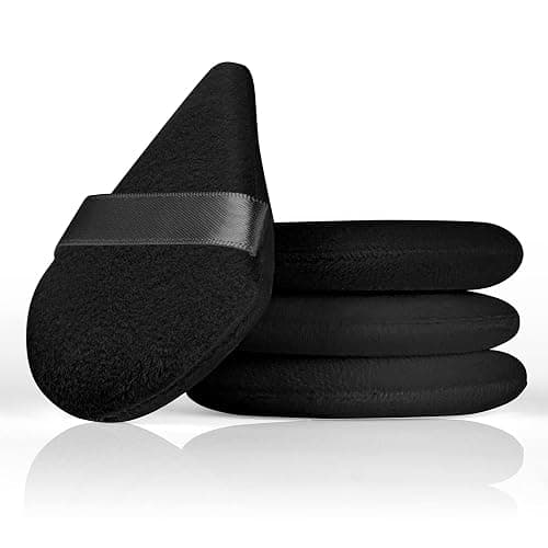 Ainiv Dreieck Makeup Puderquaste, 4 Stück Gesicht Schwämmchen Powder Puff, Waschbar Wiederverwendbar Makeup Sponge, Nass Trocken Make up Werkzeug für Loses Puder oder Foundation Rouge thumbnail 8