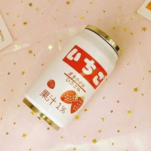 PEXIZUAN Kawaii Stainless Steel Kawaii Water Bottle with Straw Japanese Water Bottle Insulated(500ml/16.9oz,Pink) thumbnail 3