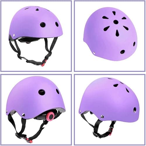 Color Gradient Adjustable Kids Bike Helmet Toddler Helmets for 3-5-8-14 Years Kids Girls Boys Youth Bicycle Helmet for Scooter Balance Bike Roller Skating Skateboard thumbnail 6