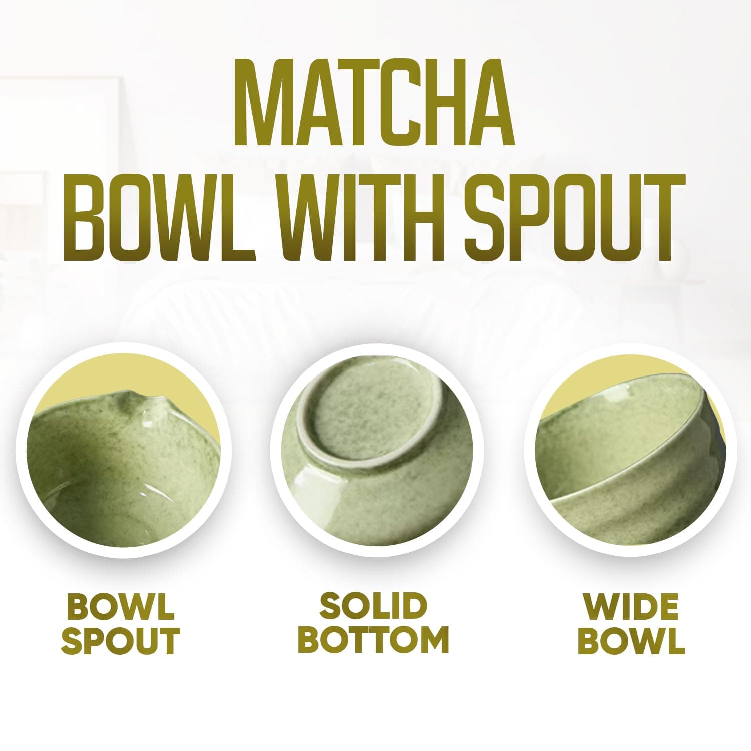 Matcha Whisk Set - 4 Pcs Matcha Tea Set Ideal for Matcha Tea Preparation - Provide an Authentic and Traditional Tea Ceremony Journey with Our Matcha Set - Matcha Kit for Flavor and Smooth Whisking thumbnail 2
