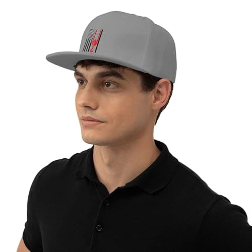 Patriotic Day Crane Operator USA Flag Snapback Hats for Men Women Baseball Cap Adjustable Flat Bill Hat thumbnail 7