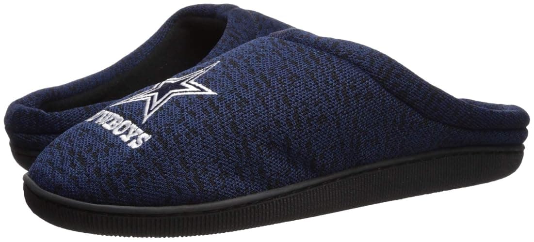 FOCO NFL mens Poly Knit Cup Sole Slipper thumbnail 6