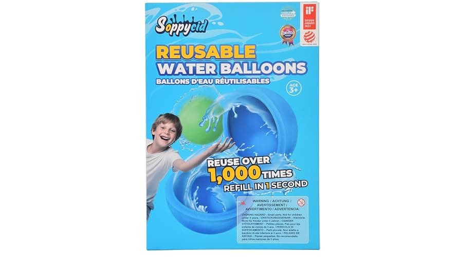 12Pcs Reusable Water Balloons, Pool Beach water Toys for Boys and Girls, Outdoor Summer Toys for Kids Ages 3-12 thumbnail 7