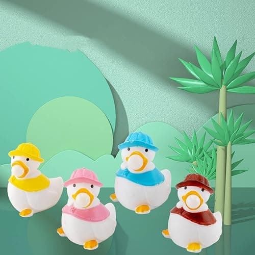 4 Pcs Ducks Squeeze the Bubble Ball ，Relieve Stress Fidget Toys for Children and Adults,Squeeze Sensory Toys for Anxiety, Autism, ADHD.(4 Ducks) thumbnail 7