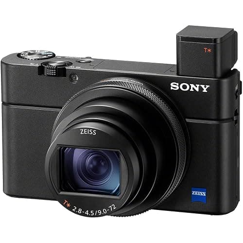 Sony Cyber-Shot RX100 VII Digital Camera (DSC-RX100M7) – 20.1MP 1-Inch Stacked CMOS Sensor | ZEISS 24–200mm Zoom Lens + 64GB Card + Case + NP-BX1 Battery + Card Reader and More thumbnail 8