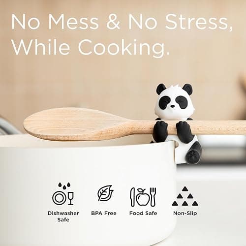 Panda Spoon Holder for Pot  thumbnail 4