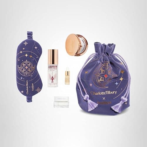 Charlotte Tilbury x Genshin Impact Starfell Treasure - Travel Size Skincare Kit - Magic Water Cream, Crystal Elixir, Setting Spray, Compact Mirror & Genshin Accessories - Pouch Included (6 Count) thumbnail 11