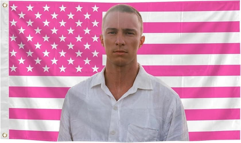 Funny Flags for Drew Starkey Fans Room College Dorm Bedroom Wall Tapestry Decor for Indoor and Outdoor Party Decoration Banner Poster Gift - Image 1