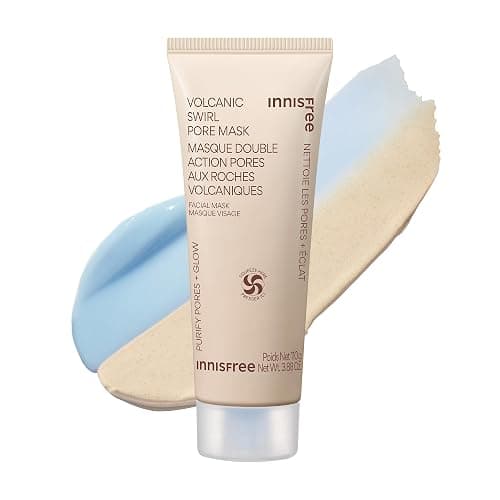 Innisfree Super Volcanic Clay Mask, Premium Korean Skincare with AHA and Natural Clusters for Deep Pore Detox, Gentle Exfoliation, Oil Control - Image 1