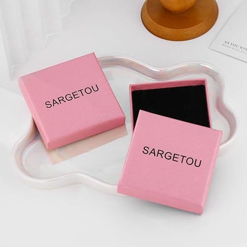 Sargetou Charm Necklaces for Women,14k Gold Plated Waterproof Dainty Choker Necklace Summer Seashell Pearl Beach Cute Necklaces Set Fashion Jewelry Gift thumbnail 7