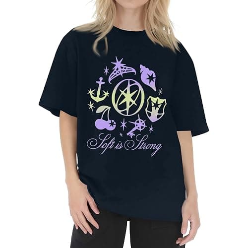 Katseye Shirt Women Katseye The Beautiful Chaos Tour Music Tshirts Vintage Concert Graphic Tee Band Music Merch thumbnail 2