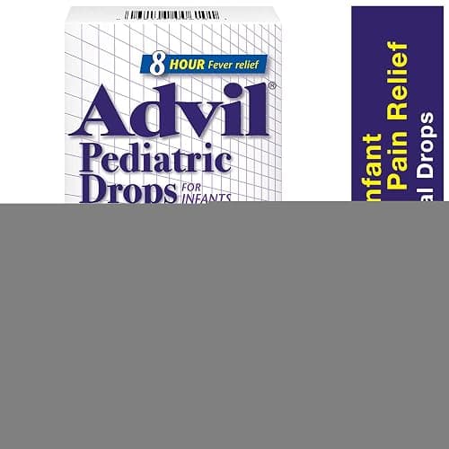Advil Dye-Free Pediatric Drops Fever and Pain Reliever for Infants, Grape Flavour, 24 mL thumbnail 2