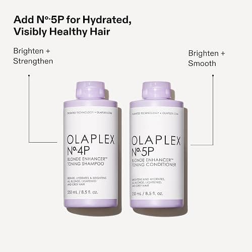 Olaplex No. 4P Blonde Enhancer Purple Toning Shampoo, Repairs, Hydrates, & Brightens All Blonde, Lightened, & Grey Hair thumbnail 7