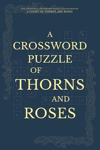 ACOTAR Crossword Puzzle Book: Crossword Puzzles with Easy to Read Print about ACOTAR, Romantasy, A Court of Thrones and Roses Characters, and More | ... Gift for Vacations, Holidays, and Free Times - Image 1