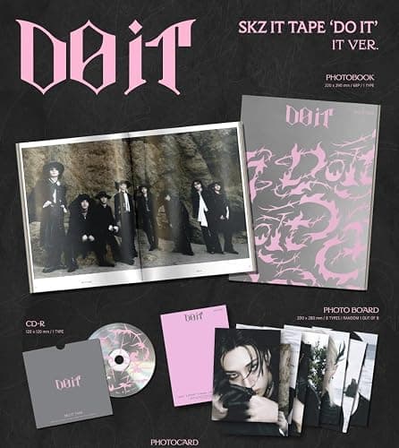 Stray-Kids Skz It Tape Do It [IT ver.] Album+Pre-Order Gift thumbnail 2