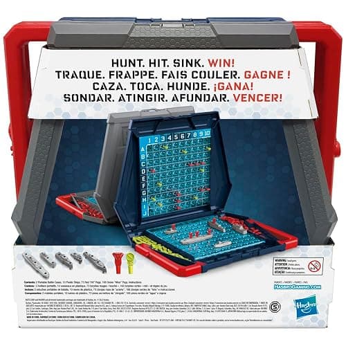 Hasbro Gaming Battleship Classic Board Game, Strategy Game For Kids Ages 7 and Up, Fun Kids Game For 2 Players, Multicolor thumbnail 6
