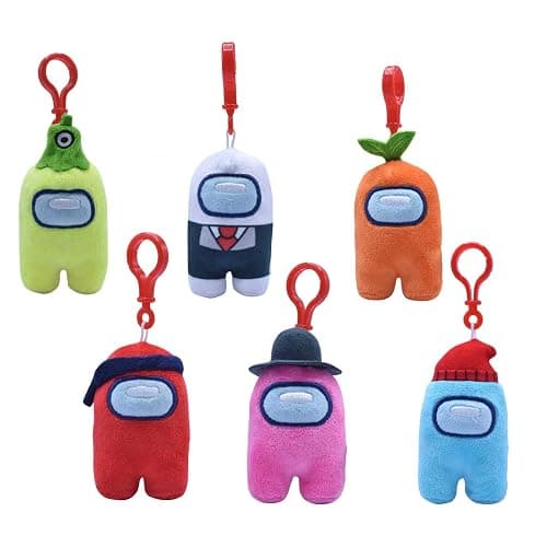 Just Toys LLC Among US 3" Plush Backpack Hangers thumbnail 4