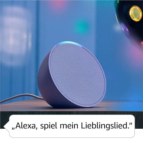 Echo Pop (Neueste Generation) | Kompakter und smarter Bluetooth-Lautsprecher mit vollem Klang und Alexa | Weiß thumbnail 2