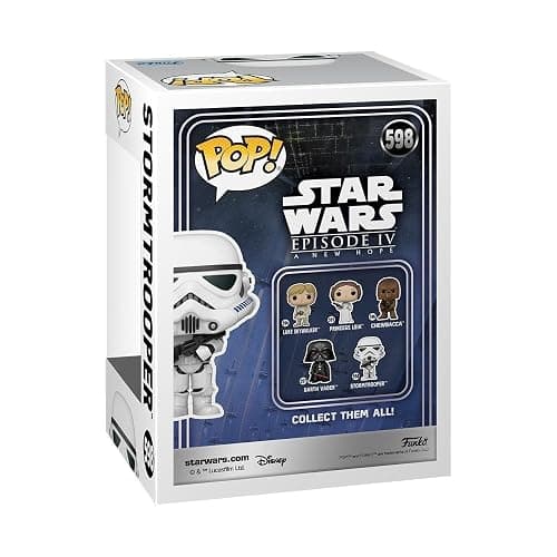 Funko Pop Star Wars: Star Wars New Classics - Stormtrooper - Collectable Vinyl Figure - Gift Idea - Official Merchandise - Toys for Kids & Adults - Sci-Fi Fans - Model Figure for Collectors thumbnail 4