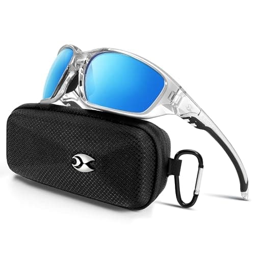 suoso Sports Polarized Sunglasses for Men: Womens UV400 Protection Sun Glasses Wrap Around Goggles for Fishing Driving TR90 - Image 1