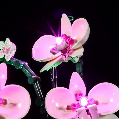 LIGHTAILING Led Light for Lego-10311 Orchid — Easy Install, Hidden Wiring, Home Decor & Gift-Ready (Model Not Included) thumbnail 2