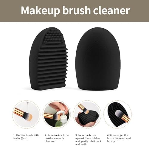 MAANGE Makeup Brushes 51 Pcs Makeup Kit, Multi-functional Makeup Tool Set with Makeup Brush Foundation Brush Make up Brushes Set With Bag (Champagne) thumbnail 8
