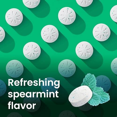 NeuroGum Energy & Focus Mints (Spearmint, 72 Pieces) | 40mg Natural Caffeine + L-Theanine + Vitamin B12 & B6 | Sugar Free Nootropic Cognitive Brain Performance Supplement thumbnail 7