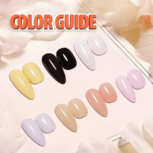 Makartt 15ml Yellow Gel Nail Polish One-Coat Pigment HEMA Free thumbnail 9