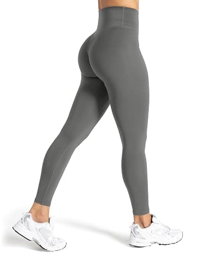 Unthewe High Waisted Naked Feeling Workout Leggings - Buttery Soft No Front Seam Yoga Pants - Image 1
