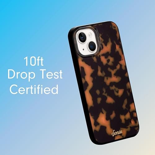 Sonix Case for iPhone 15 Plus, iPhone 14 Plus | Compatible with MagSafe | 10ft Drop Tested | Tortoiseshell | Brown Tort thumbnail 2