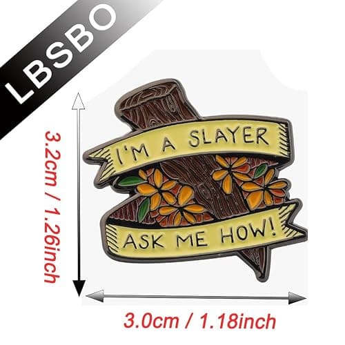 Buffy the Vampire Slayer - Enamel Pin the Vampire Fans Jewelry (ask me How pin CA) thumbnail 2