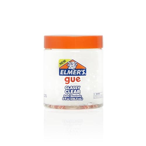 Elmer's Gue Pre Made Slime, Glassy Clear Slime, Great for Mixing in Add-ins, 2 Count thumbnail 8