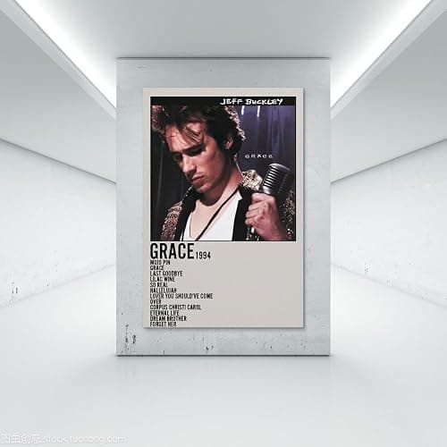 SXNRVM Jeff Buckley GracePOSTERModern High-definition Printed Multi Scene Home Decoration for Waterproof Wall Paintings in Living Rooms Bedrooms Offices And Bathrooms08x12inch(20x30cm) Unframe-style thumbnail 7