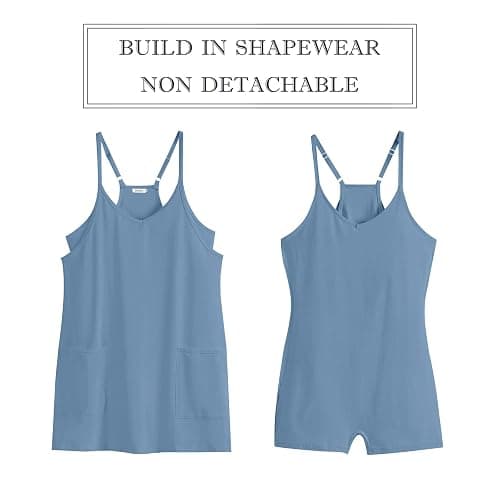 Athletic Romper Dress (Blue) thumbnail 4