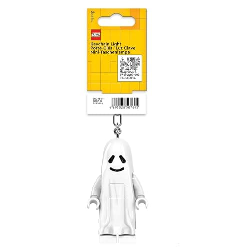 LEGO Minifigures Keychain Light - Ghost (KE48H), Extra-Large 3 Inch Tall Figure, Keyring & Backpack Charm – Posable Accessory with Lights – Batteries Included thumbnail 7