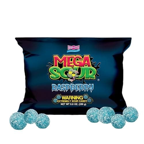 Barnetts Mega Sour Raspberry Fizz Candy 250g Handmade British Sweets thumbnail 9