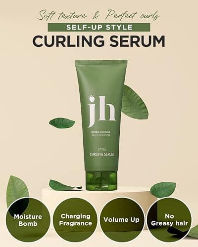 JENNYHOUSE Style Curling Serum - Curl Defining Gel for Frizz Control & Damage Repair with Cica complex, Quick-Dry Water Gel, No Clumps, Silicone/Sulfate/Paraben-Free, 5.1oz thumbnail 3