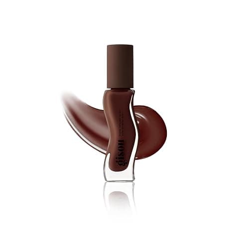 Gisou Honey Infused Hydrating Lip Oil, Nourishing Lip Moisturizer for Dry Lips (Milky Mocha) thumbnail 8