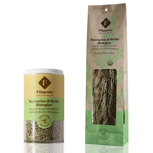 FILIPPONE - Organic Dried Rosemary leaves 25 g (0.88 oz), Herb Spices, Rosmarino Mazzetto thumbnail 7