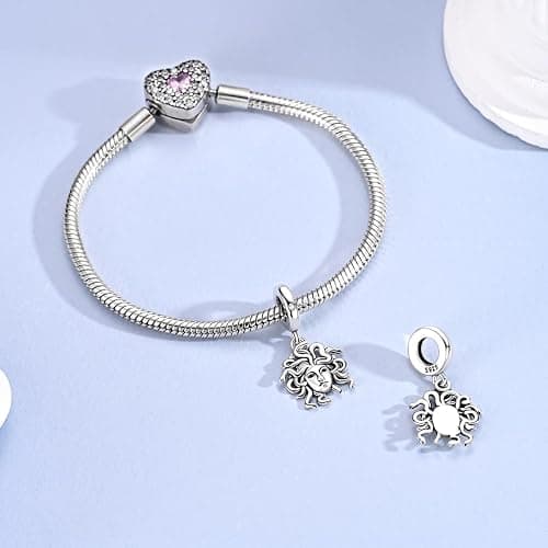 S925 Sterling Silver Charm Fit for Pandora Bracelet Original Pendant Bead Jewelry Gift for Her thumbnail 4