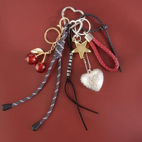 Georgie Porgy Bag Charms Keychains Handbag Accessories for Women Purse Backpack Sports Bag Pendant Cute Keyrings Personalized Gifts for Girls thumbnail 4