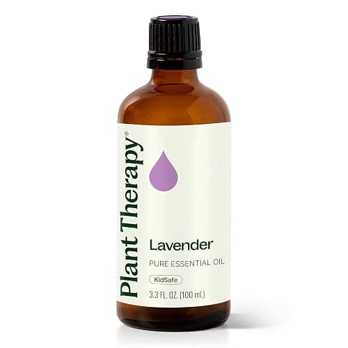 Plant Therapy Lavender Essential Oil 100% Pure, Undiluted, Natural Aromatherapy, Therapeutic Grade 100 mL (3.3 oz) - Lavender - 3.3 Fl Oz (Pack of 1) - Image 1