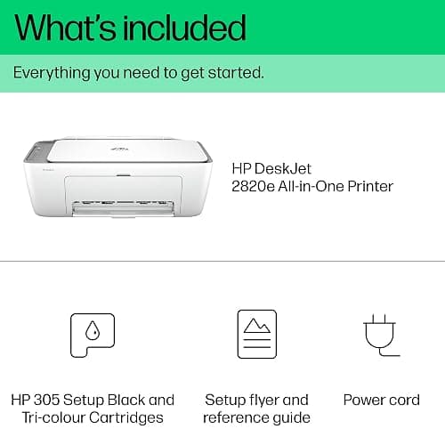 HP DeskJet 2820e All in One Printer | Perfect for Home | Colour | Wireless | Print, Scan & Copy | 3 Months of free Instant Ink | Easy Setup & Reliable Wi-Fi| Cement thumbnail 10