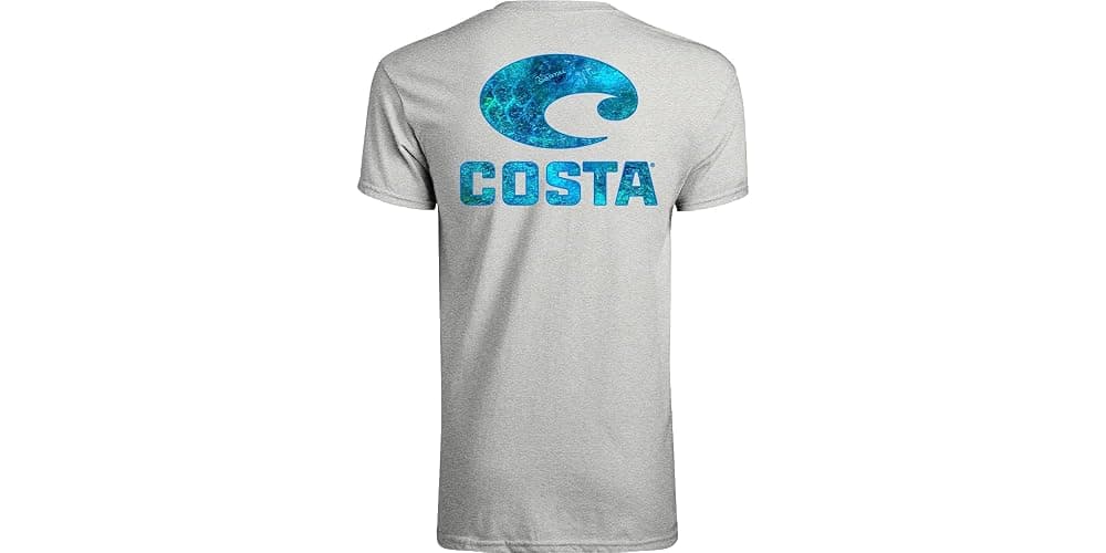 Costa Del Mar Unisex Adult Mossy Oak Coastal Short Sleeve Crewneck - Image 1