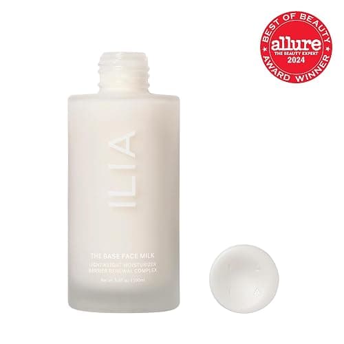ILIA - The Base Face Milk Essence + Lightweight, Layerable Moisturizer | Hydrate, Smooth, Soothe, Strengthen | Non-Toxic, Vegan, Cruelty-Free, Clean Makeup (Full Size, 3.4 fl oz | 100 ml) thumbnail 5