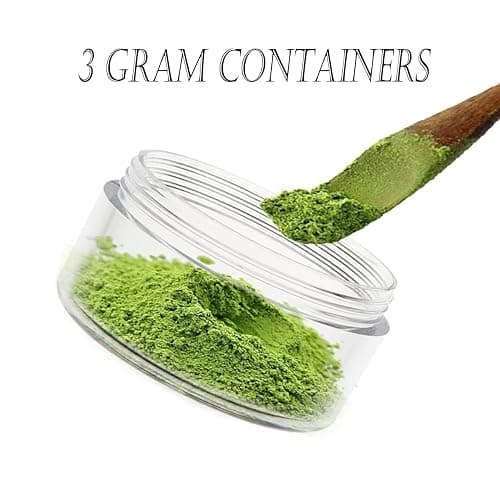 ZEJIA 3 Gram Sample Containers with Lids, 25 Count Tiny Sample Jars, 3ML Makeup Cosmetic Containers for Lip Balms, Lotion, Powder, Beauty Products(Pink Lids) thumbnail 6