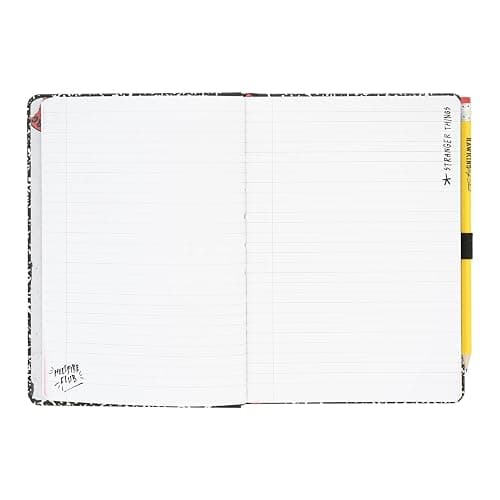 Notebook Journal Stranger Things Official | Hardcover Journaling Notebooks + Pencil | A5 Notebook | Cute Notebooks | 192 Lined Pages thumbnail 4